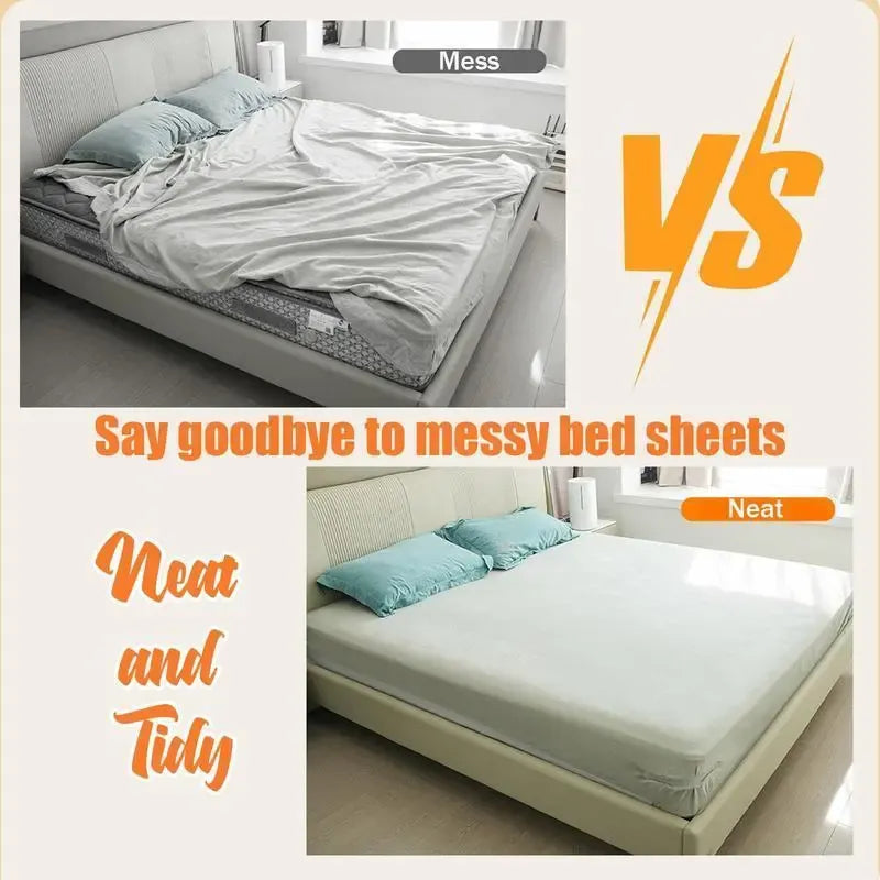StayTuck™ Bed Sheet Clips for Secure Fitted Corners